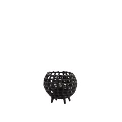 TEALIGHT PURI MATT BLACK 